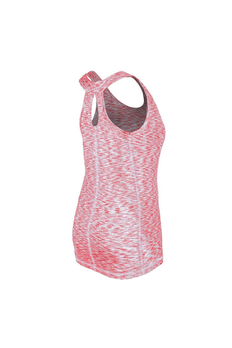Women's New Era Red Philadelphia Phillies Space Dye Keyhole Back Tank Top, Alternate, color, Red