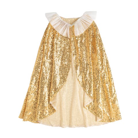 Gold Sequin Cape (Todddler & Little Kid)