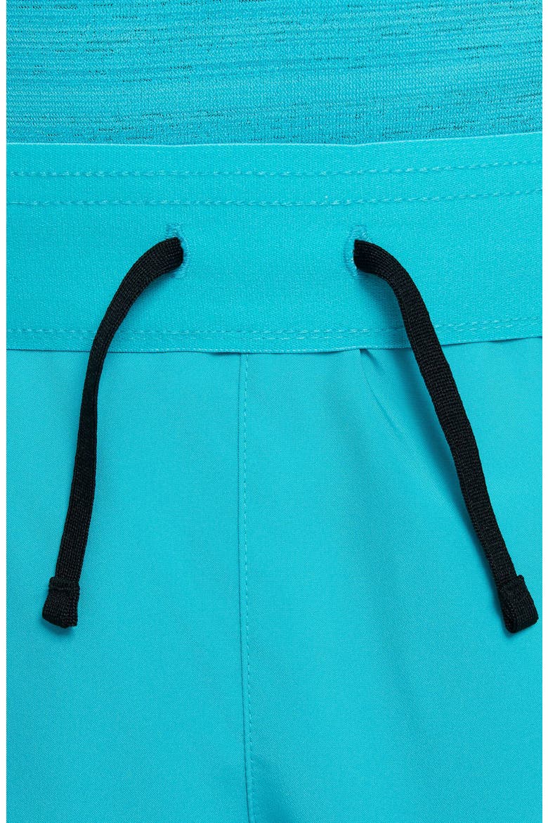 Kids' Dri-FIT Training Shorts, Alternate, color, DUSTY CACTUS/ SILVER