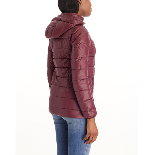 Modern Eternity Maternity Modern Eternity Lola 5-in-1 Down Maternity Jacket In Burgundy
