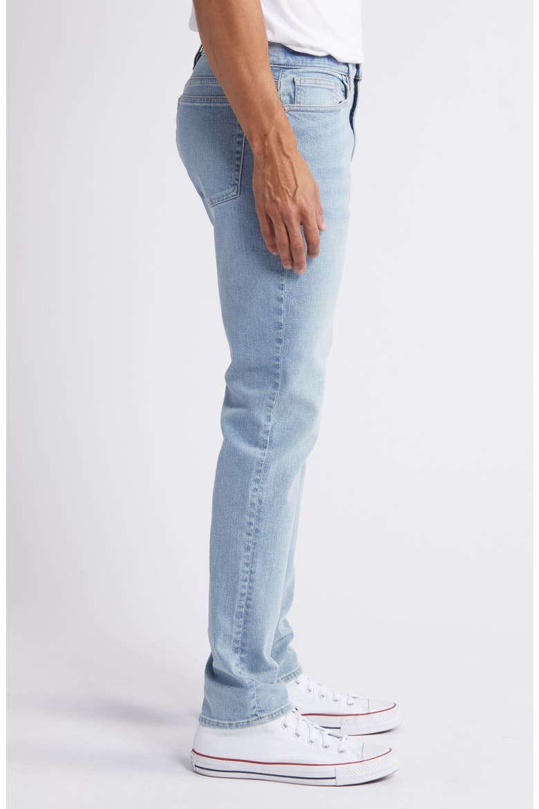 L'Homme Athletic Fit Jeans (Nordstrom Exclusive), Alternate, color, BLUE SPRINGS