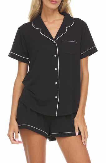 Flora By Flora Nikrooz Annie Shirt & Shorts 2-Piece Pajama Set