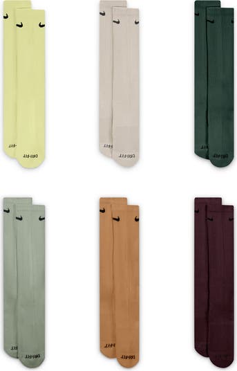 6-Pack Dri-FIT Everyday Plus Cushioned Crew Socks