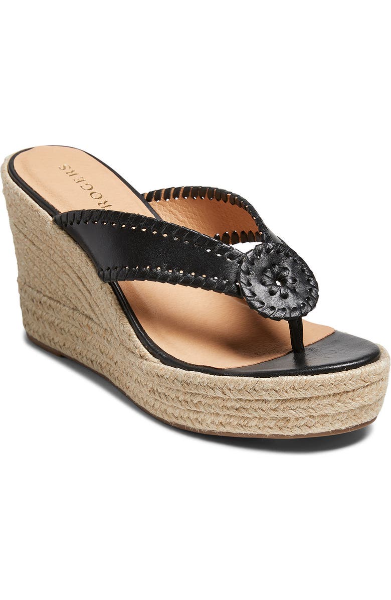 Jack Rogers Rowan Platform Espadrille Wedge Sandal, Main, color,