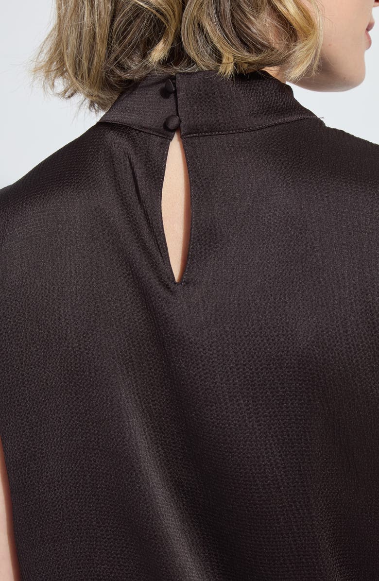 Lysse Aisha Sleeveless Cowl Neck Top, Alternate, color, Double Espresso