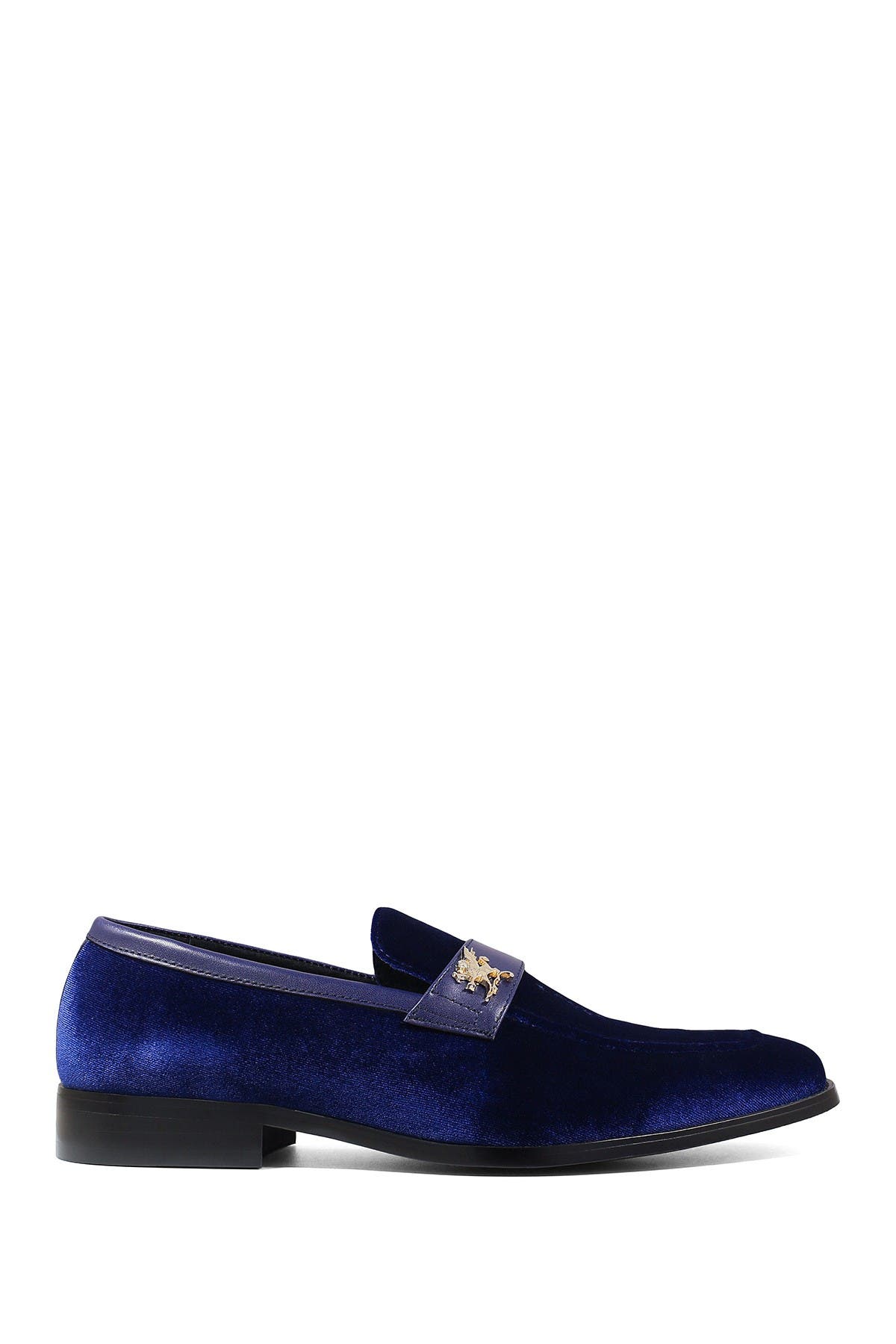 Stacy Adams Bellino Velour Slip-On Loafer, Alternate, color, 