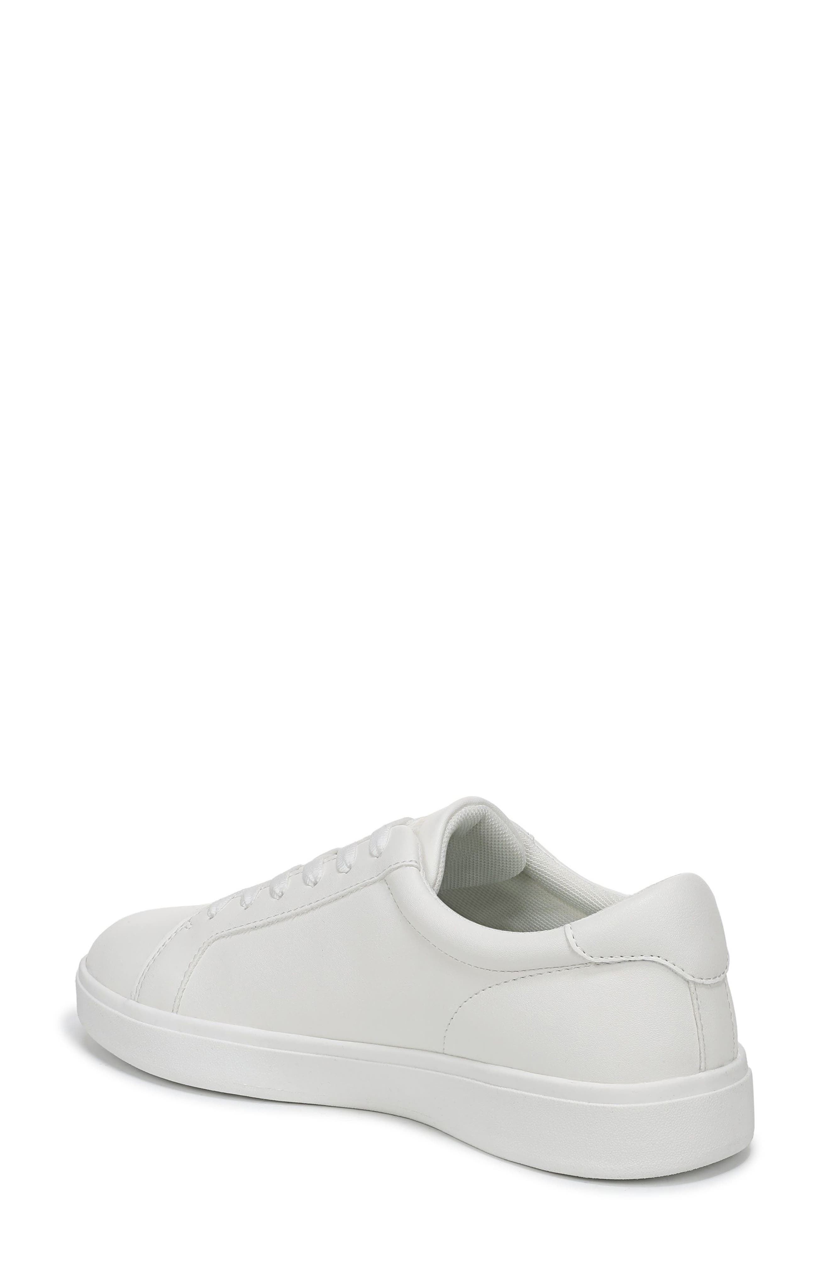 Vivenne Low Top Sneaker, Alternate, color, WHITE FAUX LEATHER
