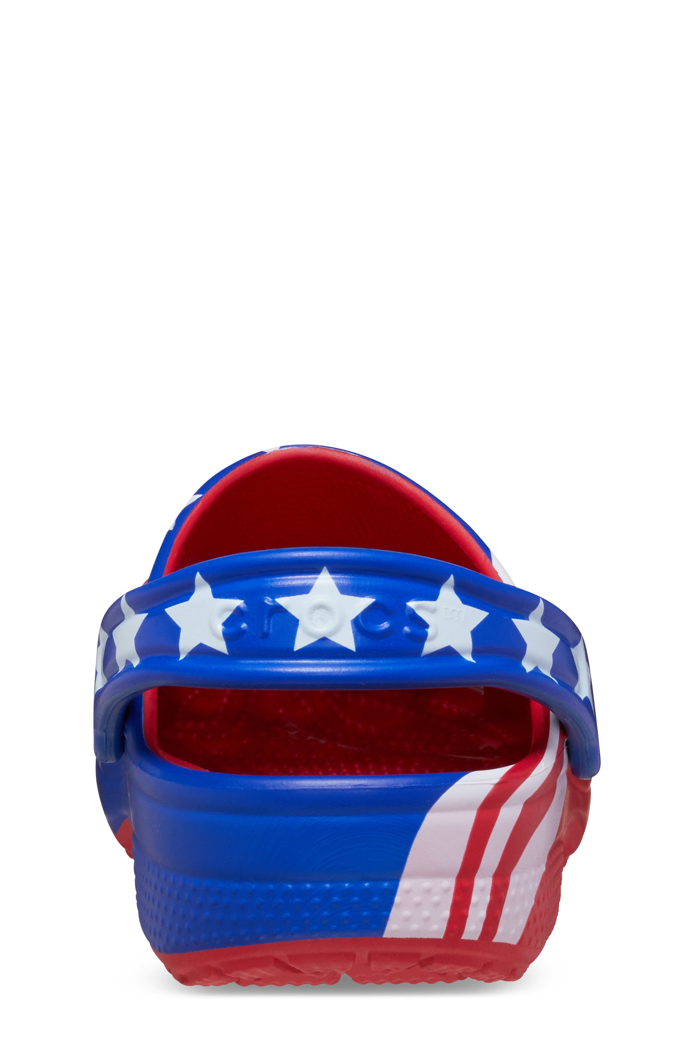 CROCS Kids' Classic American Flag Clog, Alternate, color, Mlt