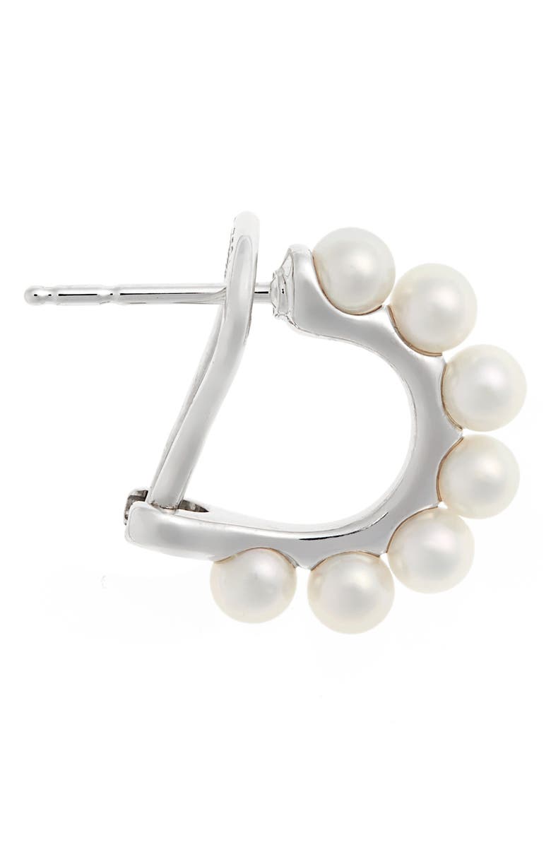 Mikimoto Single Row Pearl Earrings, Alternate, color, 