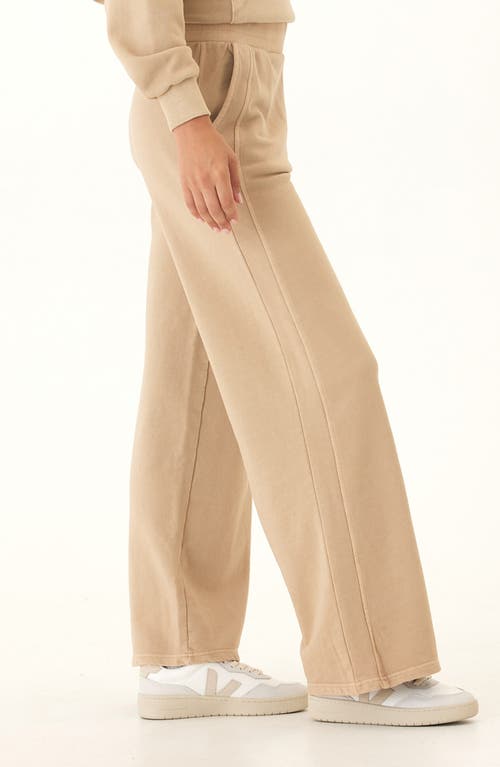 Threads 4 Thought Esmeralda Mineral Wash Wide Leg Pants In Neutral