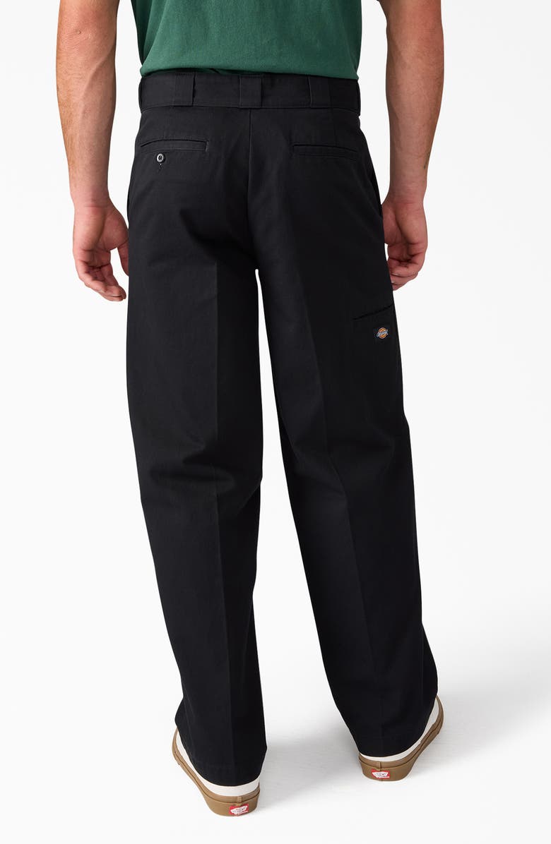 Dickies 248 Loose Fit Twill Pants, Alternate, color, Black