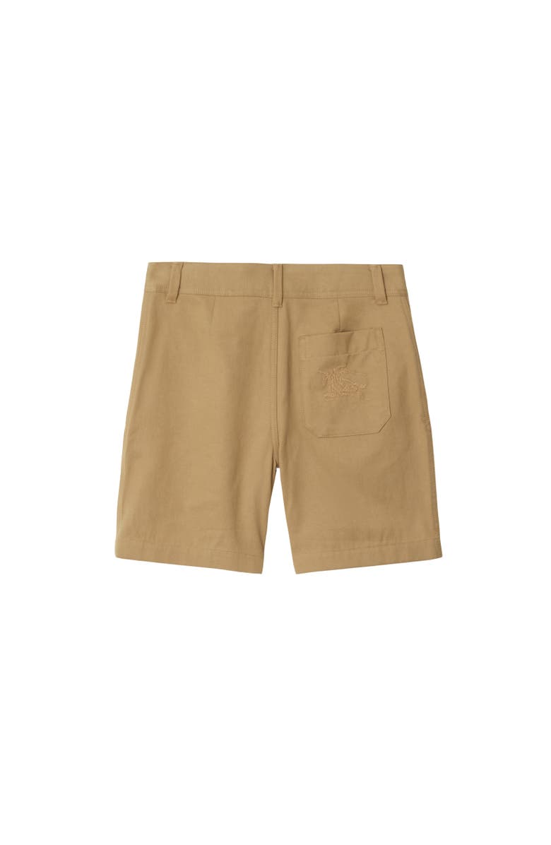 Burberry Cotton Blend Shorts, Alternate, color, Sand