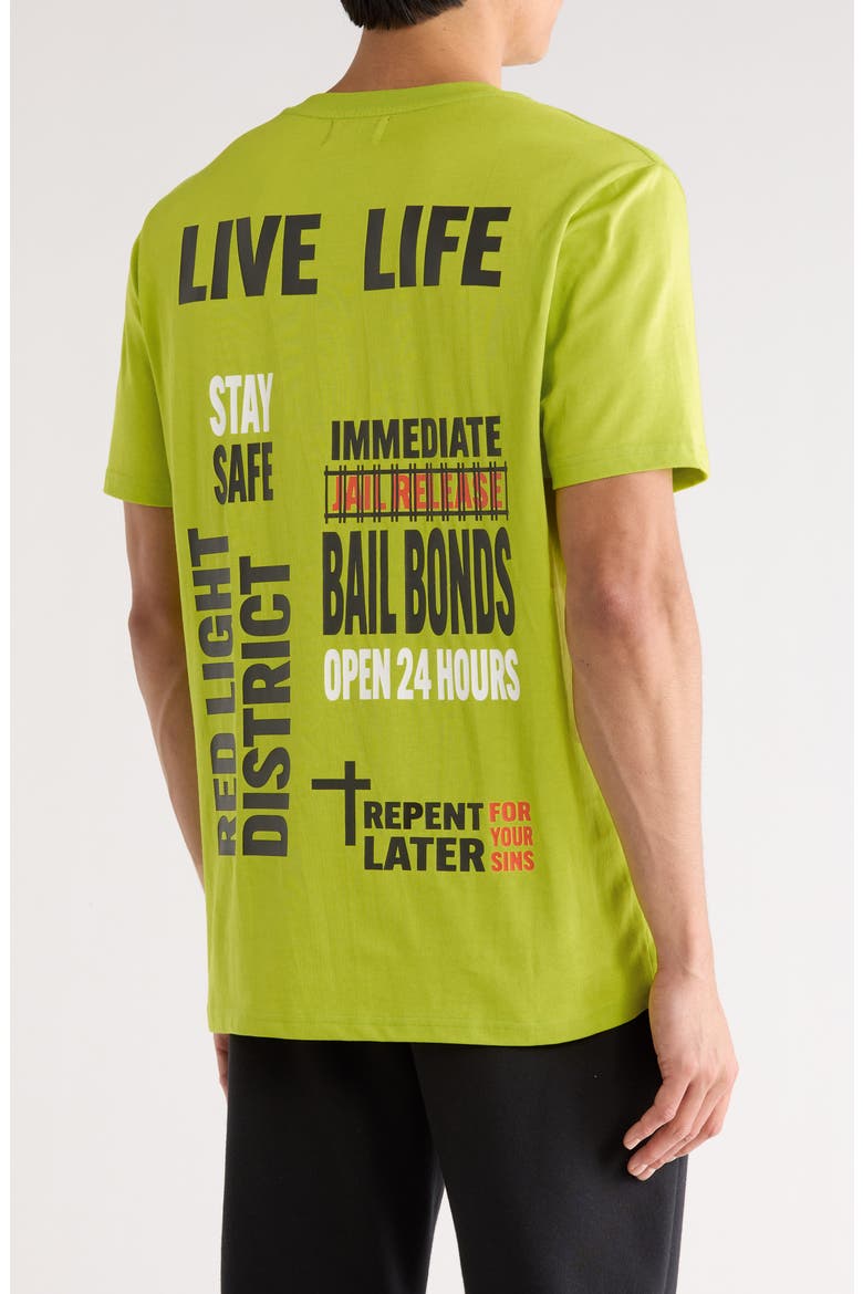 Liam Neon Underground Cotton Graphic T-Shirt, Alternate, color, NEON UNDERGROUND