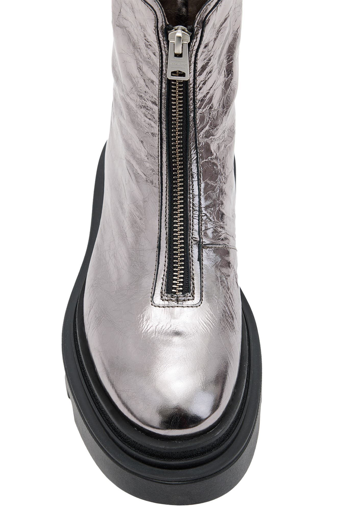 AllSaints Othello Lug Sole Bootie, Alternate, color, 