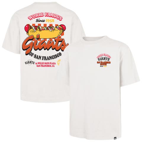 Men's '47 Cream San Francisco Giants Glizzy T-Shirt