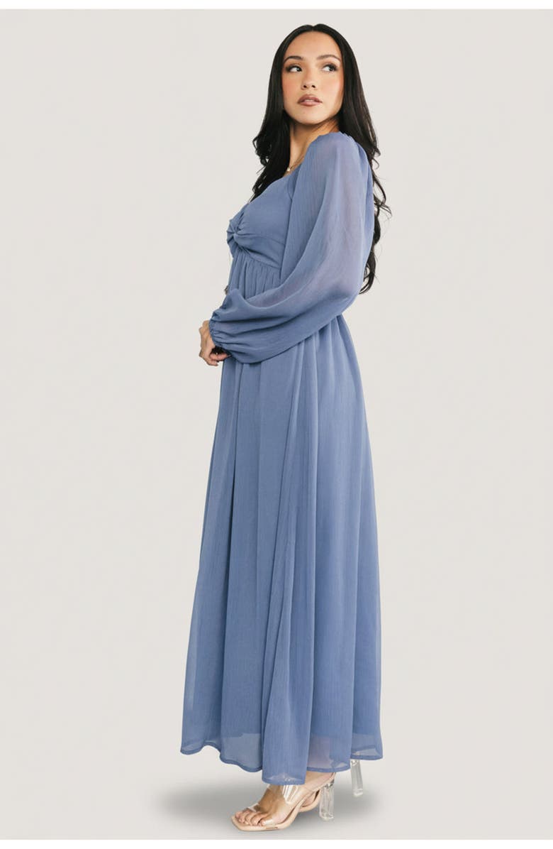 Baltic Børn Dione Midi Dress, Alternate, color, Blue