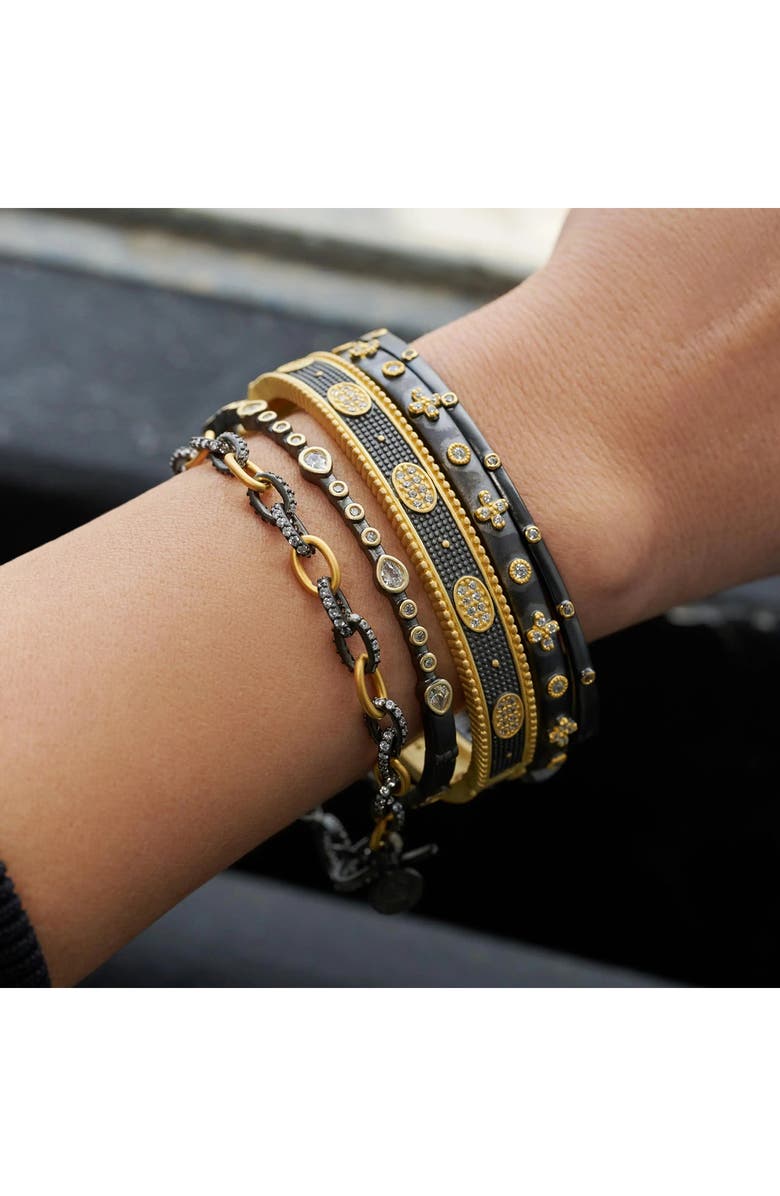 FREIDA ROTHMAN Alternating Chain Link Toggle Bracelet, Alternate, color, 