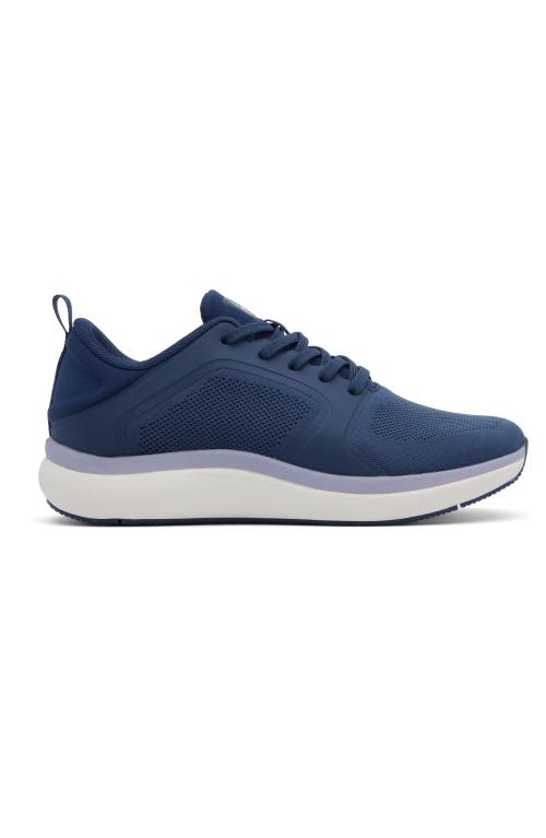 Abeo Mxv Cruise Sneaker In Navy Knit - Metatarsal