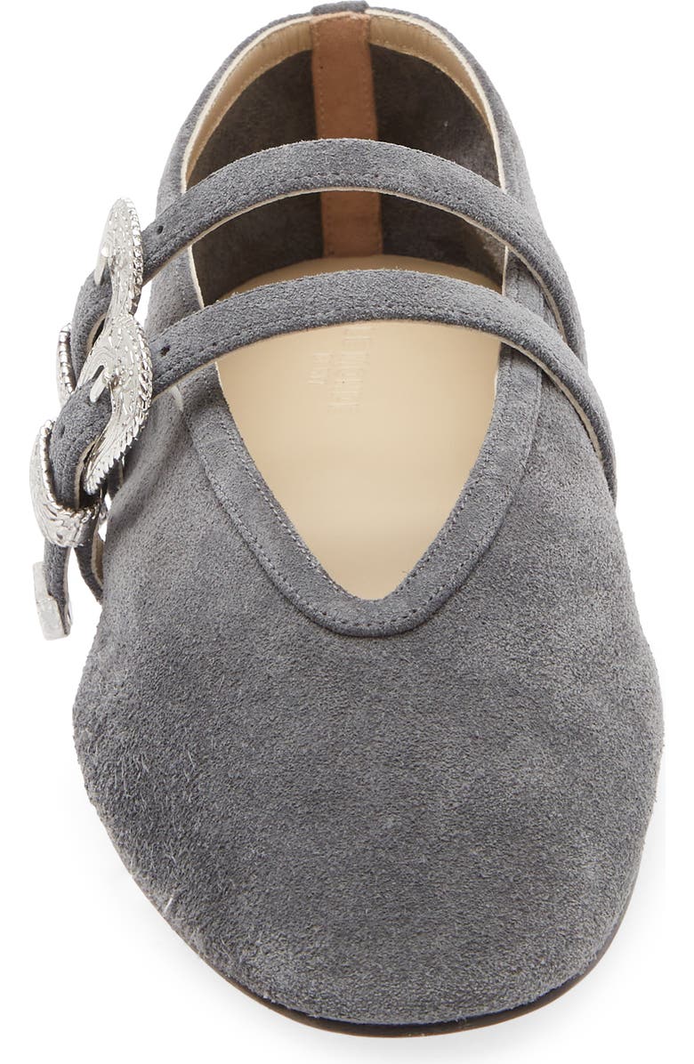 Le Monde Beryl Claudia Ballet Flat, Alternate, color, Anthracite