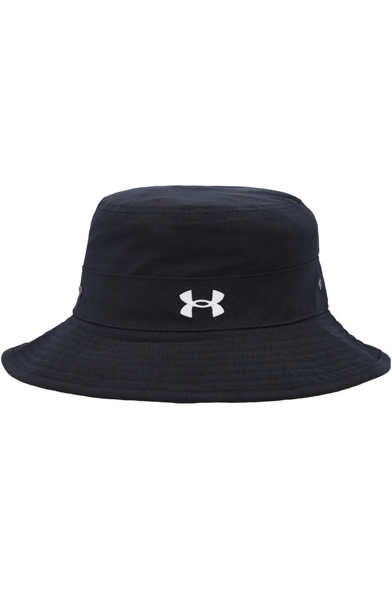 Men's Under Armour Black Utah Utes Performance Boonie Bucket Hat, Alternate, color, Black