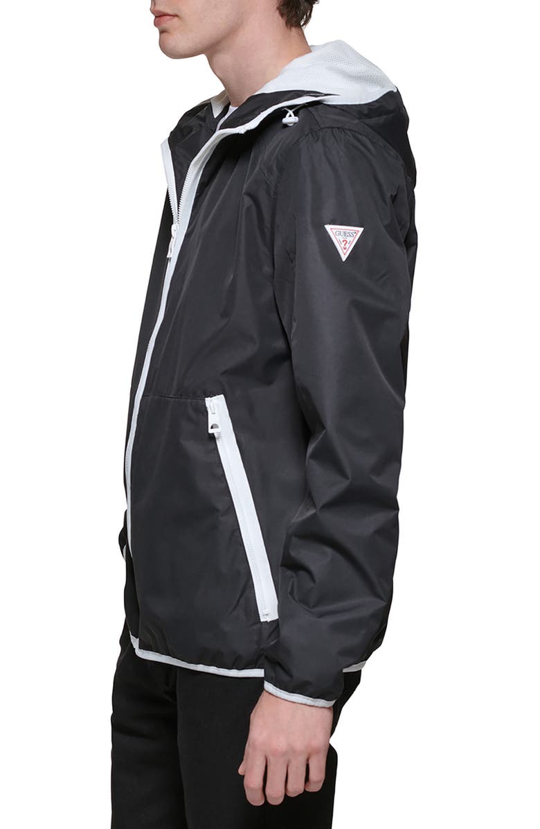 GUESS Wind Breaker Jacket, Alternate, color,