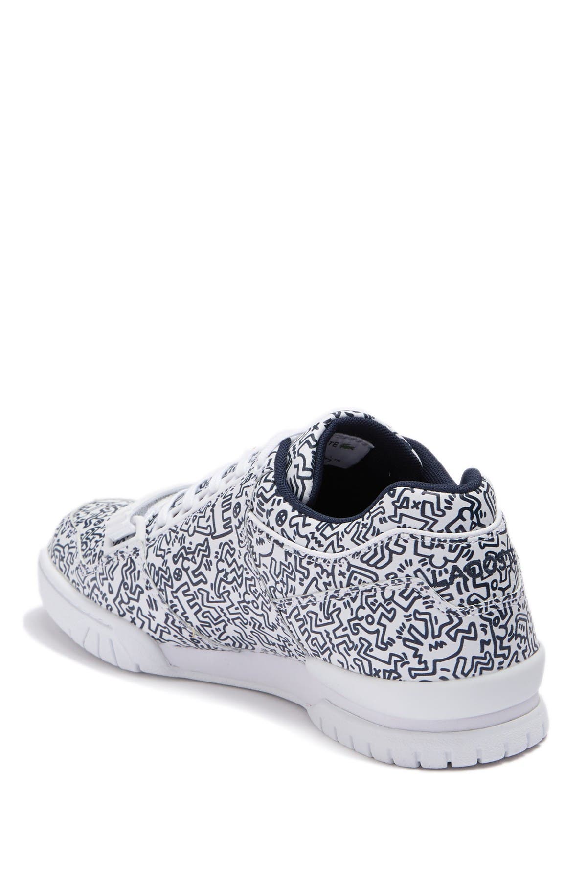 Lacoste Missouri Keith Haring Leather Sneaker (Men) | Nordstromrack
