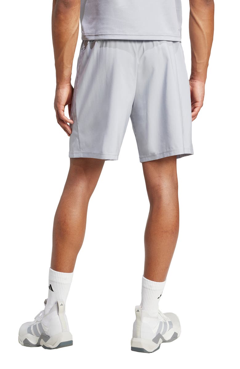 adidas Aeroready Essentials 7-Inch Training Shorts, Alternate, color, Halo Silver/ Black