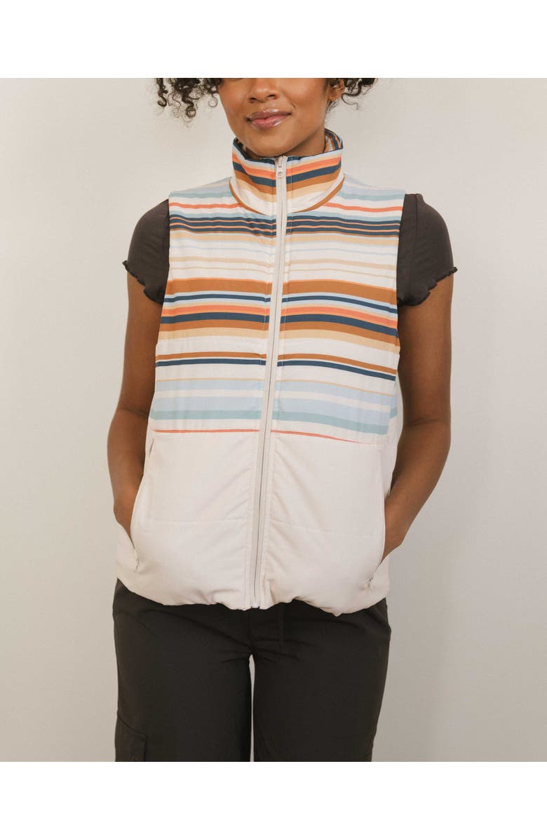 Nani Trails Vest, Main, color, Cascade Stripe