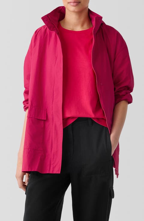 Stand Collar Jacket (Regular & Petite)
