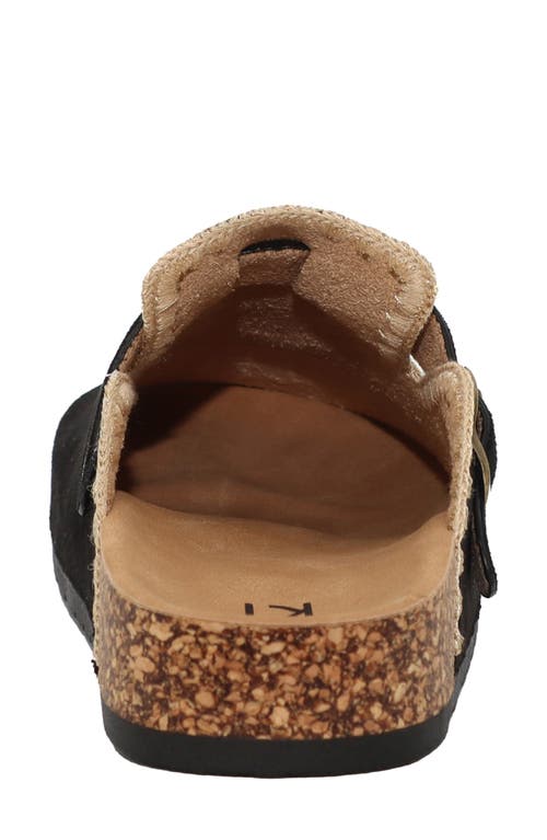 Seven7 Embroidered Trim Clog In Black