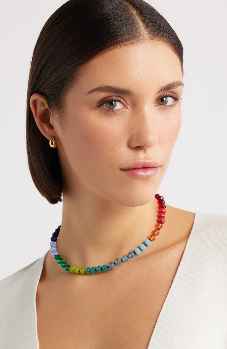 Color Pop Beaded Necklace