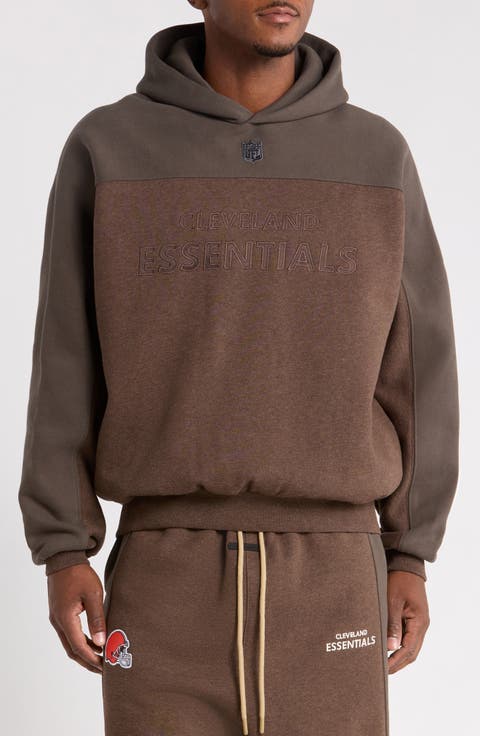 Cleveland Browns 90s Relaxed Colorblock Hoodie