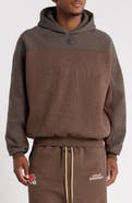 Fear of God Essentials Cleveland Browns 90s Relaxed Colorblock Hoodie