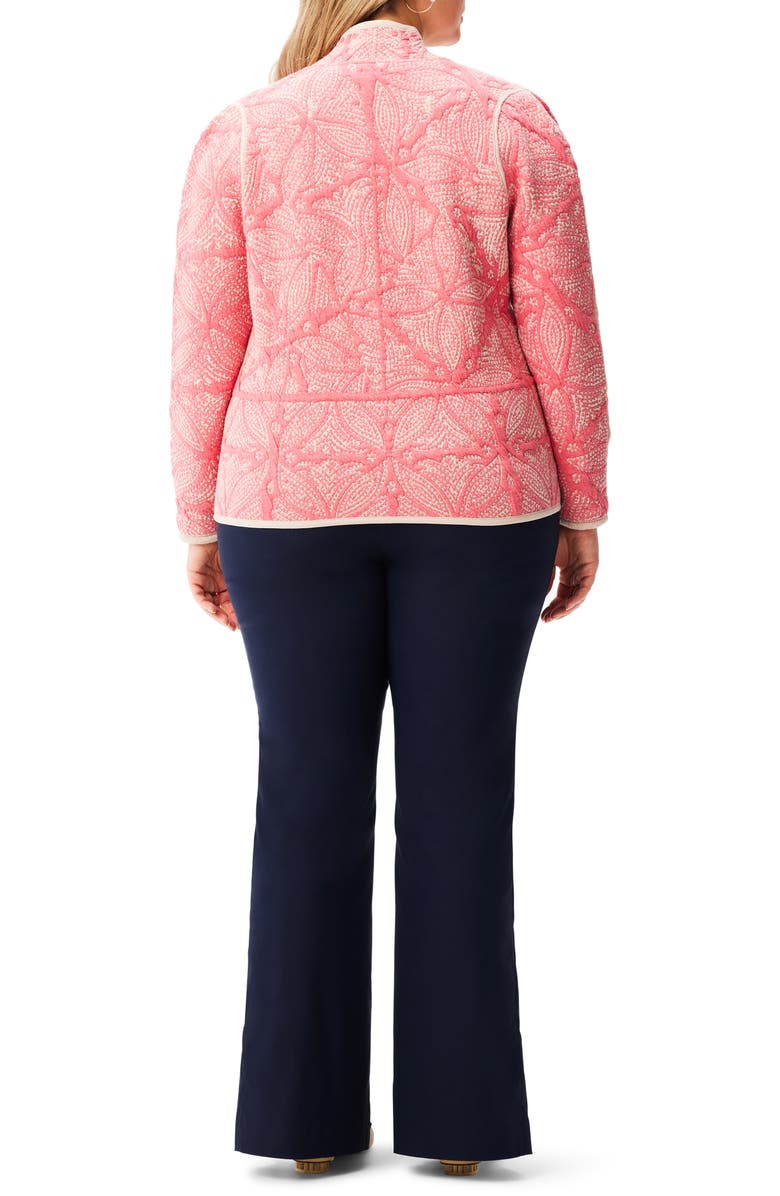 NIC+ZOE Jetset Knit Jacket, Alternate, color, Pink Multi