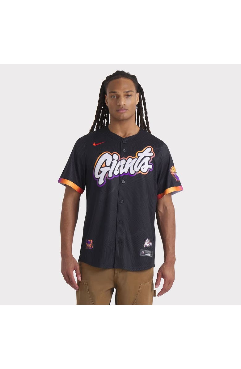 Nike Men's Nike  Anthracite San Francisco Giants 2025 City Connect Limited Jersey, Alternate, color, Anthracite