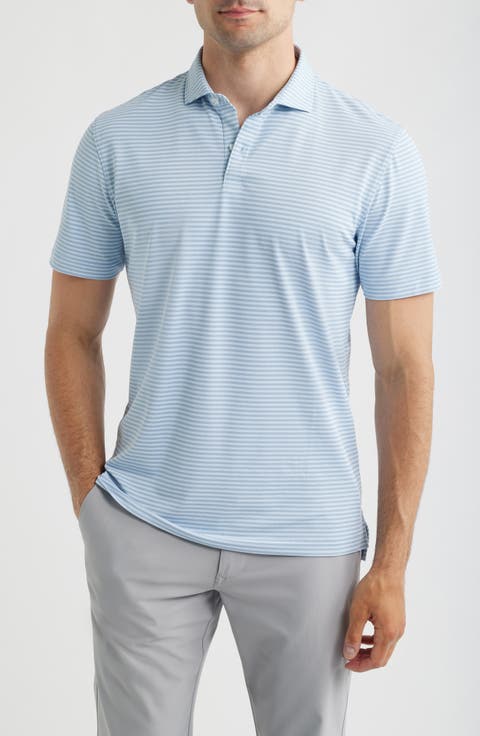 Cruz Stripe PREP-FORMANCE Polo