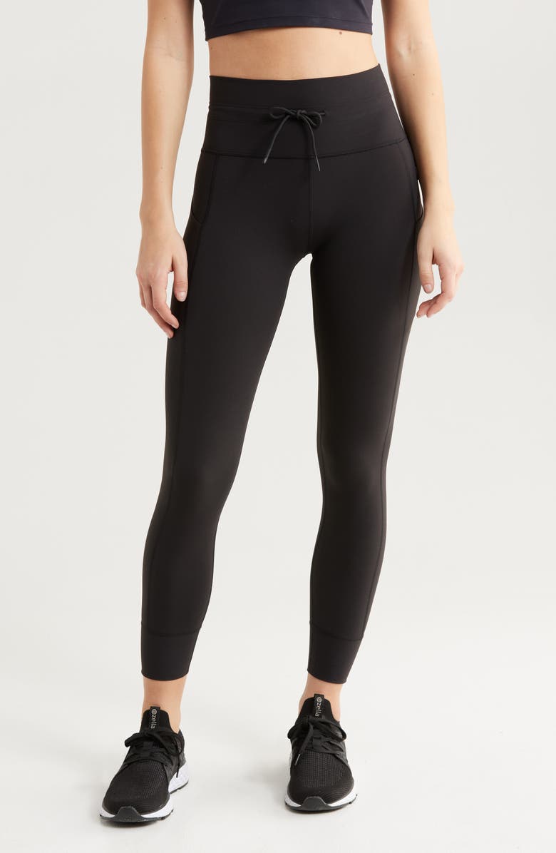 Vuori Daily Pocket Leggings, Main, color, Black