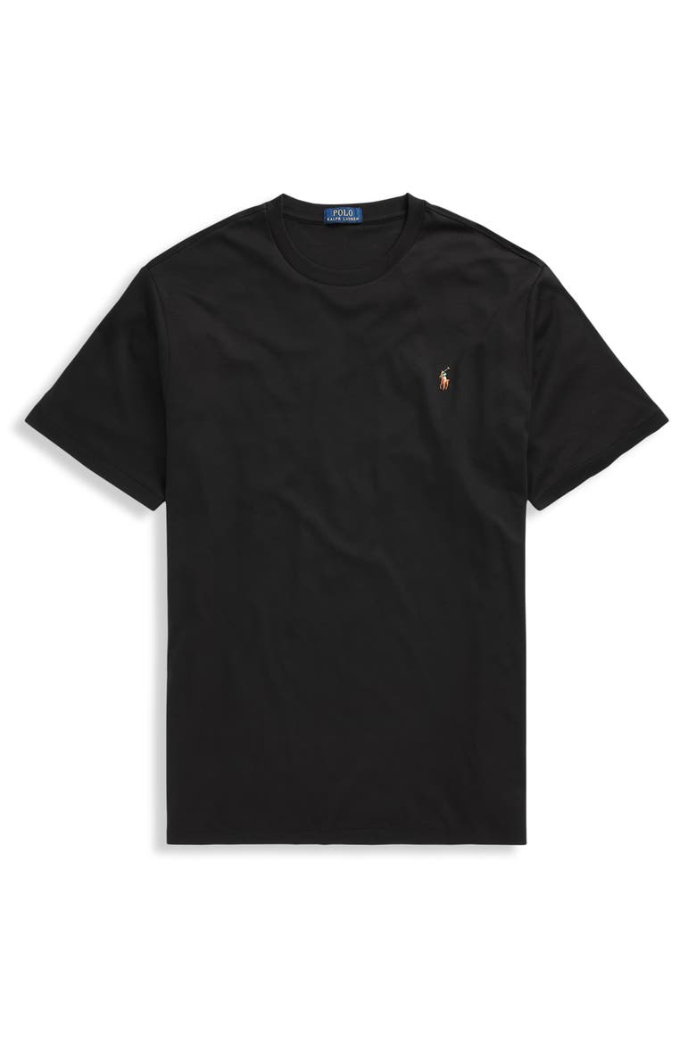 Big & Tall Soft Touch T-Shirt, Alternate, color, POLO BLACK