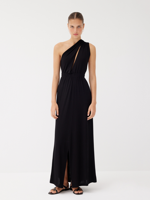 Labeca London Laila Black Multiway Maxi Dress In Black