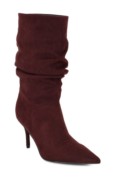 Murto Faux Suede Slouch Boot