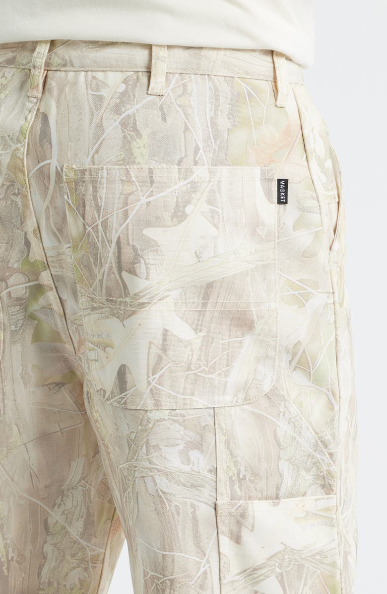 MARKET Handyman Camo Carpenter Pants, Alternate, color, Wood Camo