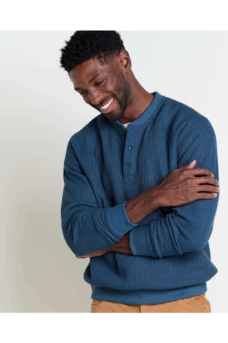 Bitterroot Long Sleeve Henley, Alternate, color, Midnight