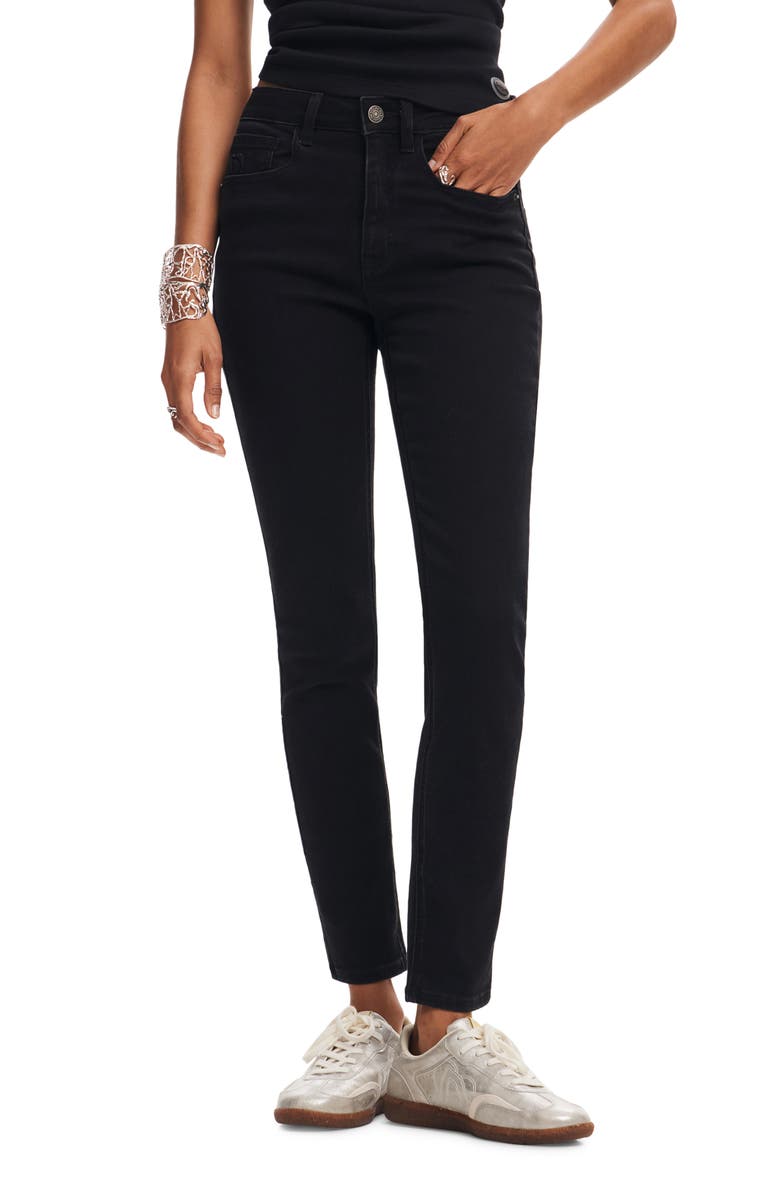 Desigual Carmela Skinny Jeans, Main, color,