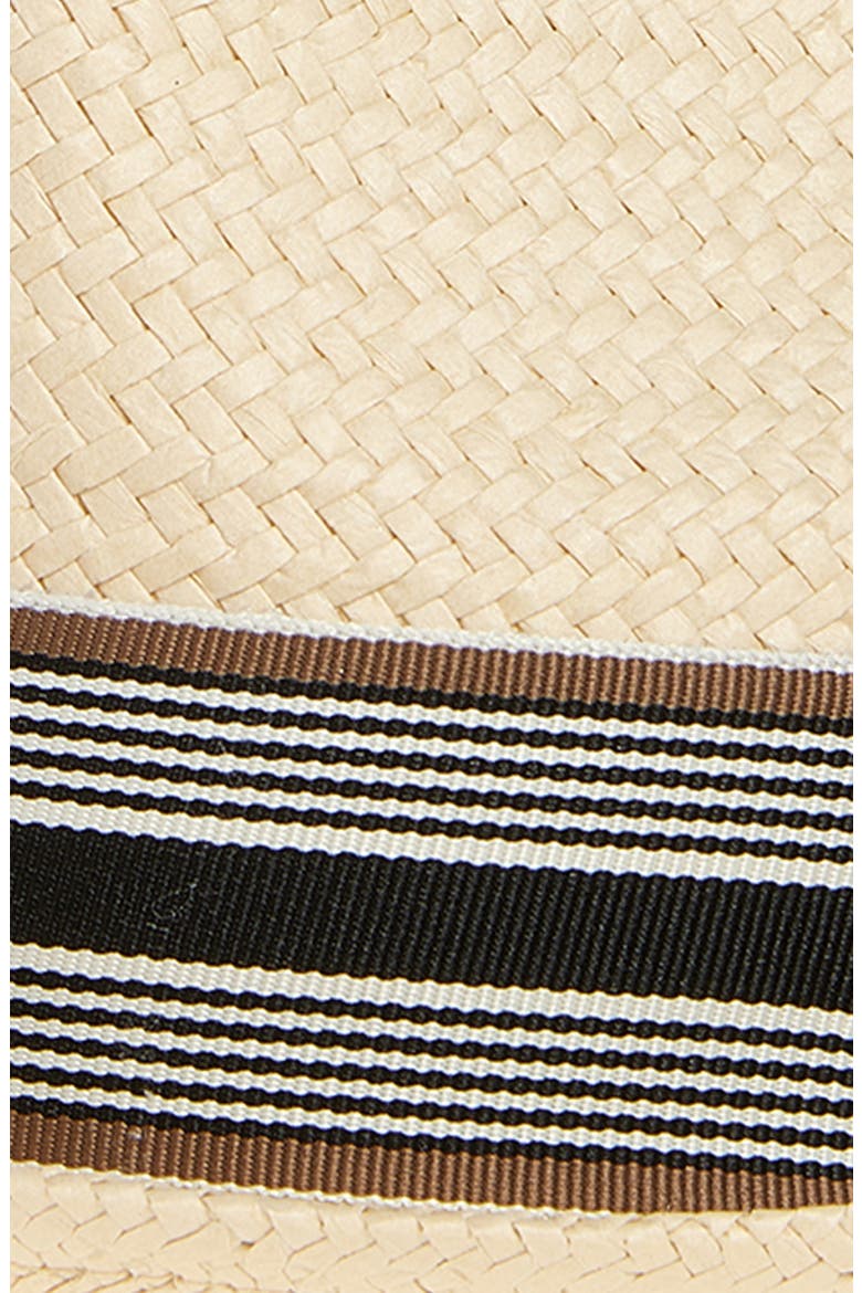 Packable Straw Fedora, Alternate, color, NATURAL