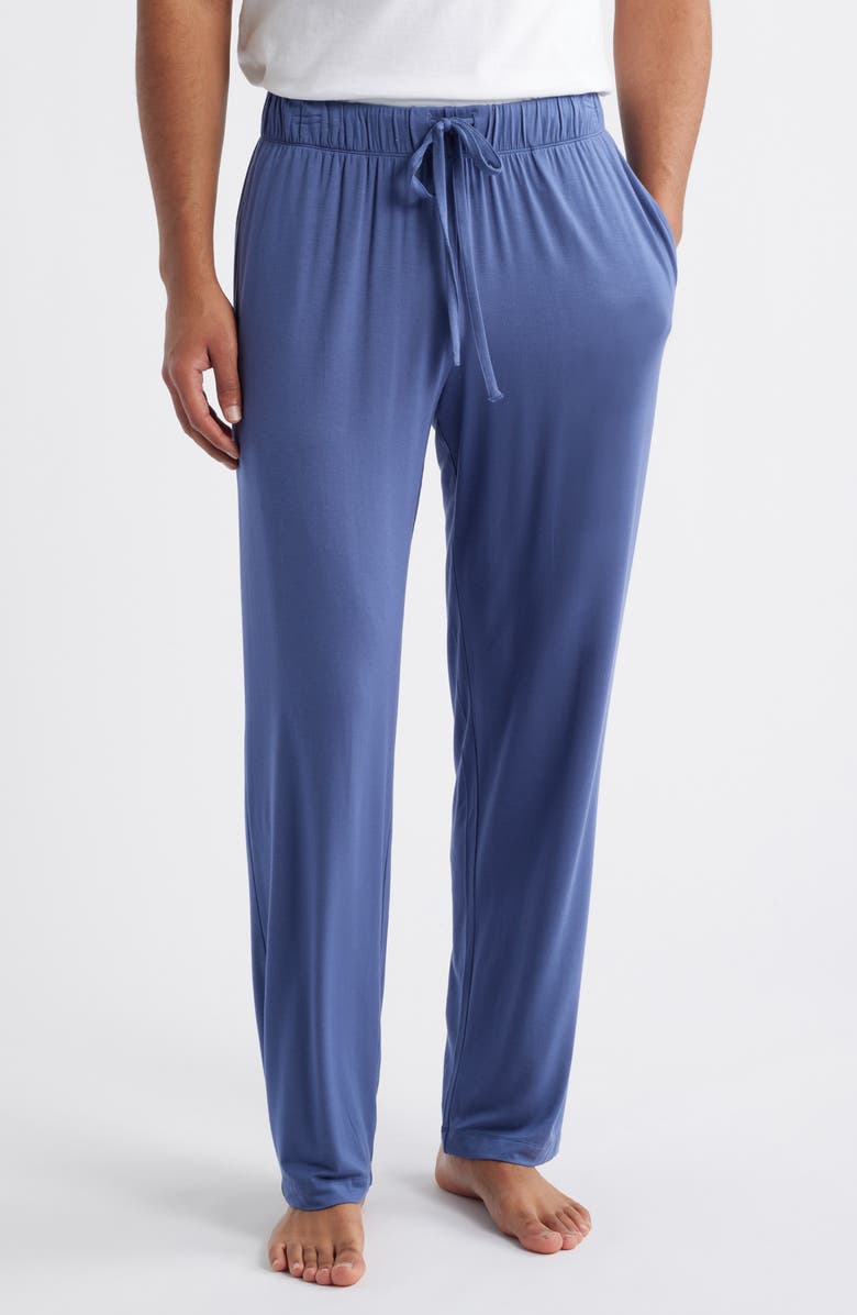 Nordstrom Moonlight Eco Stretch Modal Pajama Pants, Main, color, Blue Indigo