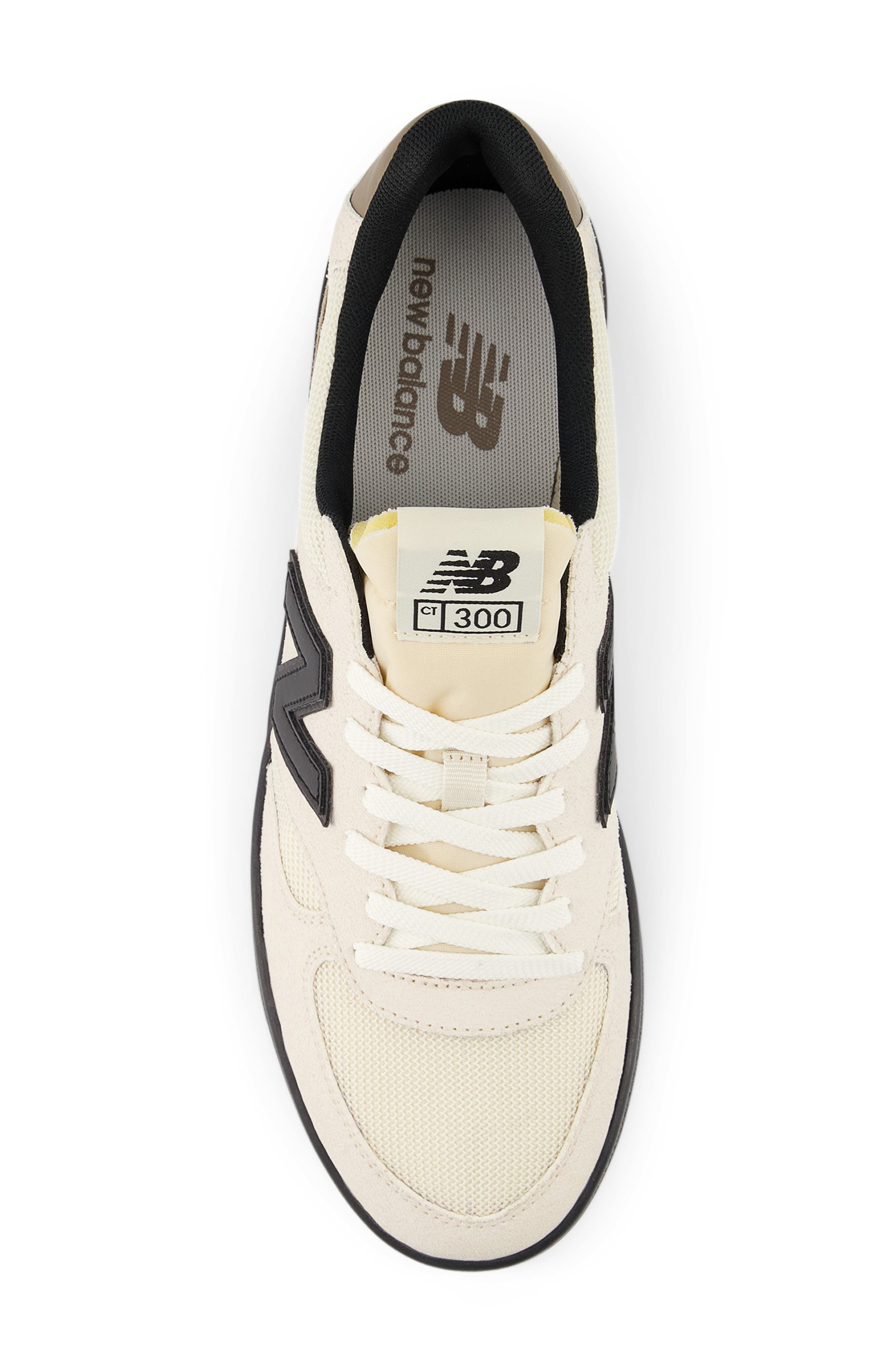 New Balance CT300 Low Top Sneaker, Alternate, color, Linen/ Black