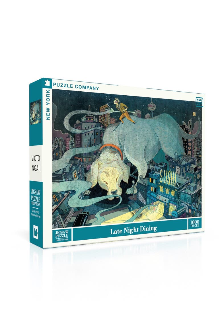 Late Night Dining 1000 Piece Puzzle, Alternate, color, No Color