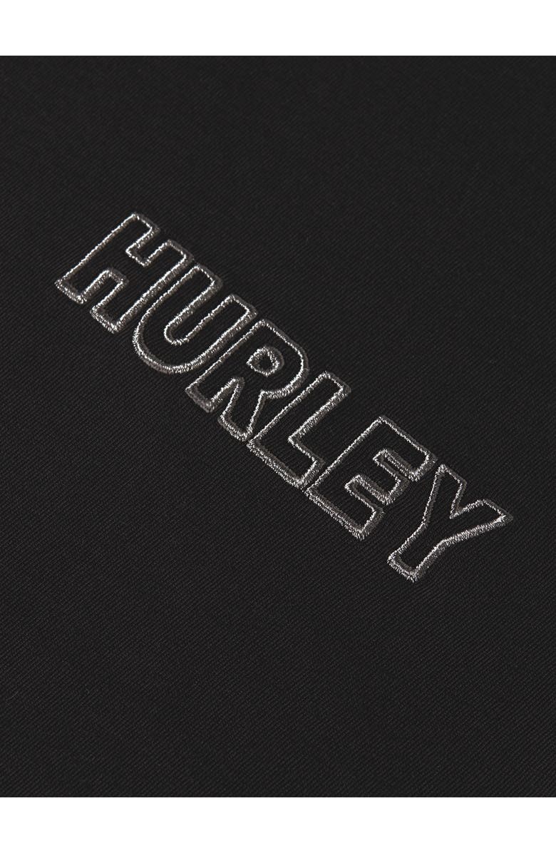 Hurley Top Arch Boxy T-Shirt, Alternate, color, Black