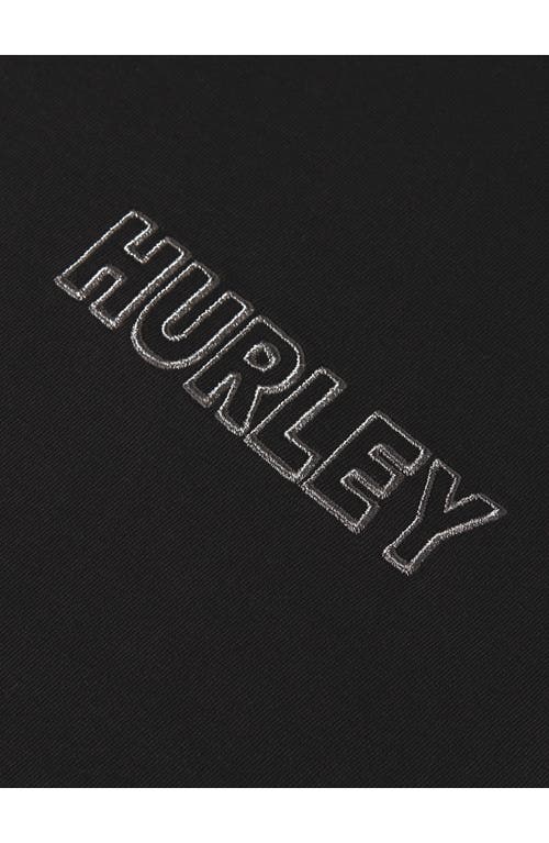 Hurley Top Arch Boxy T-shirt In Black