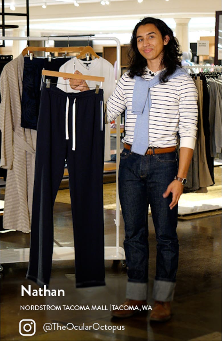 Waffle Stitch Lounge Pants, sales video thumbnail